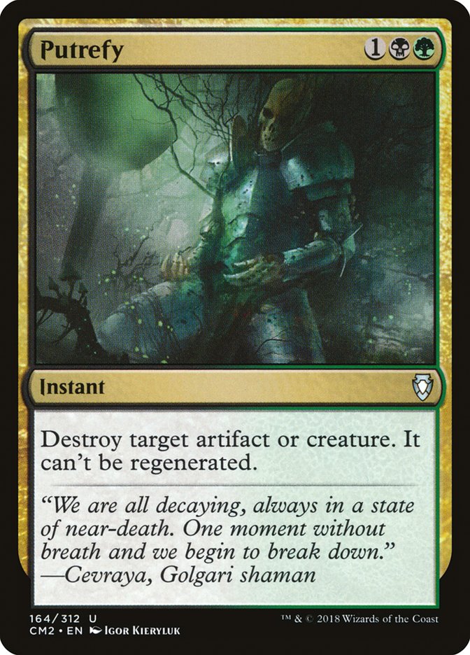 Putrefy [Commander Anthology Volume II] MTG Single Magic: The Gathering | Red Claw Gaming