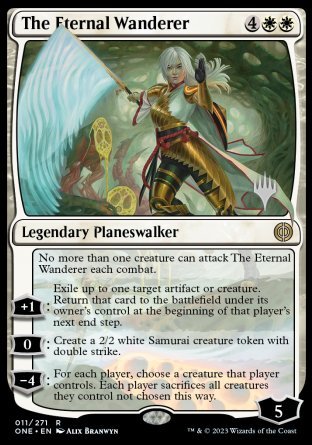 The Eternal Wanderer (Promo Pack) [Phyrexia: All Will Be One Promos] MTG Single Magic: The Gathering | Red Claw Gaming