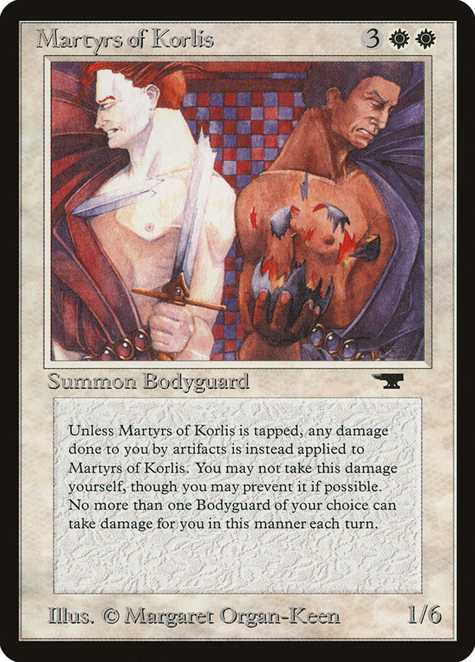 Martyrs of Korlis [Antiquities] MTG Single Magic: The Gathering | Red Claw Gaming