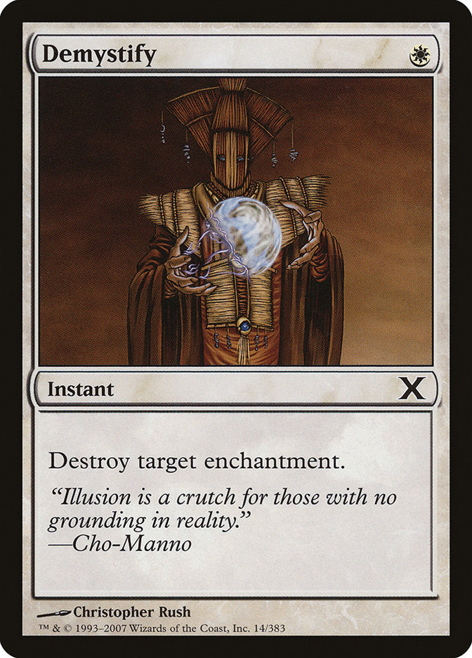Demystify [Tenth Edition] MTG Single Magic: The Gathering | Red Claw Gaming