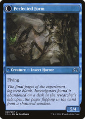 Aberrant Researcher // Perfected Form [Shadows over Innistrad] MTG Single Magic: The Gathering | Red Claw Gaming