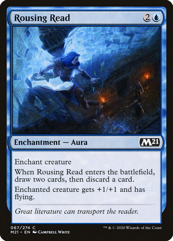 Rousing Read [Core Set 2021] MTG Single Magic: The Gathering | Red Claw Gaming