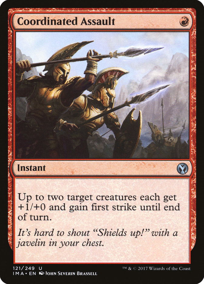 Coordinated Assault [Iconic Masters] MTG Single Magic: The Gathering | Red Claw Gaming