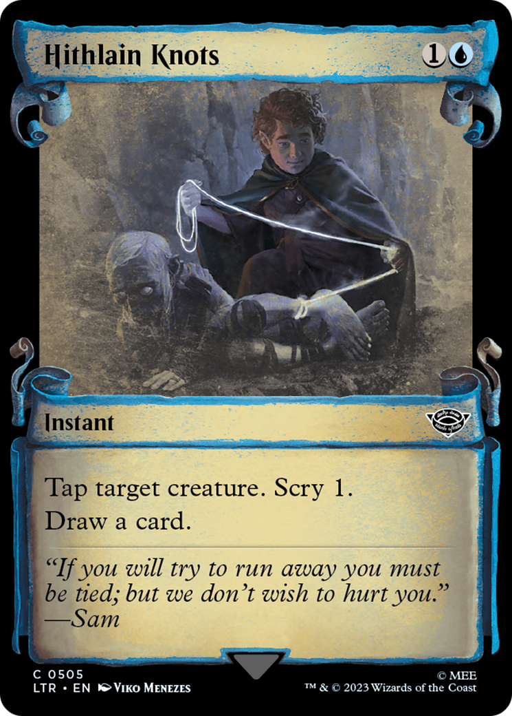 Hithlain Knots [The Lord of the Rings: Tales of Middle-Earth Showcase Scrolls] MTG Single Magic: The Gathering | Red Claw Gaming