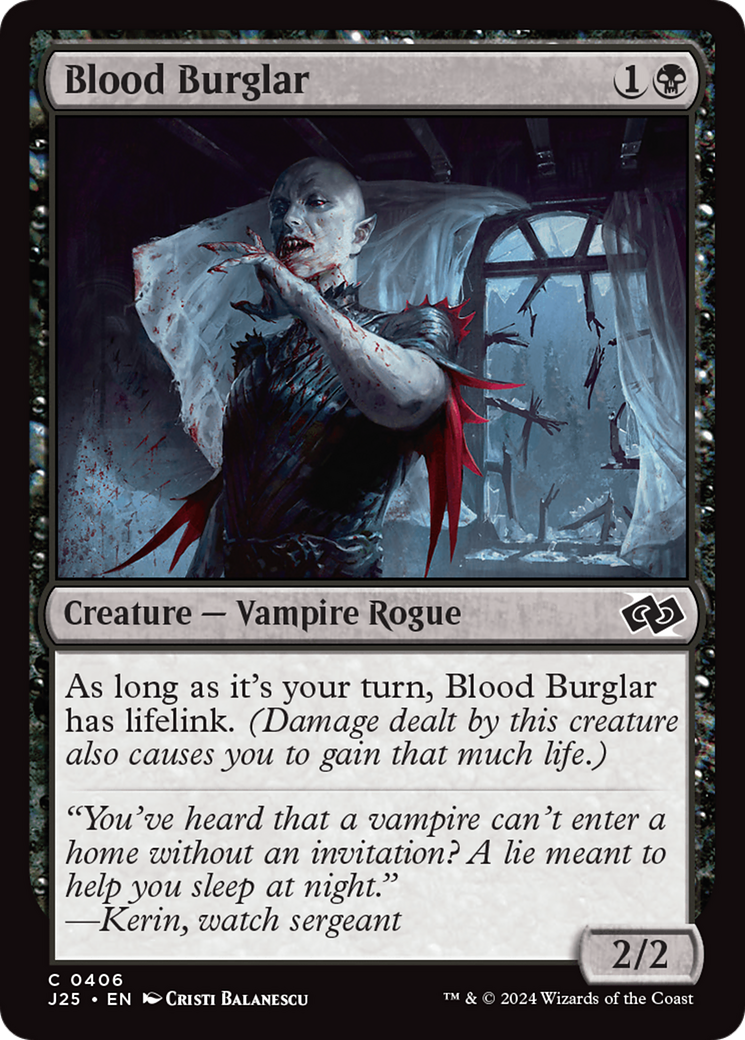 Blood Burglar [Foundations Jumpstart] MTG Single Magic: The Gathering | Red Claw Gaming