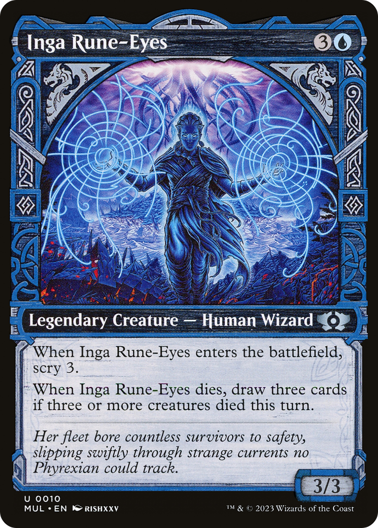 Inga Rune-Eyes [Multiverse Legends] MTG Single Magic: The Gathering | Red Claw Gaming
