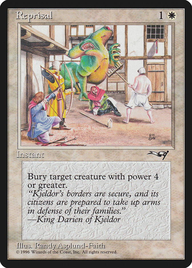 Reprisal (Green Monster) [Alliances] MTG Single Magic: The Gathering | Red Claw Gaming