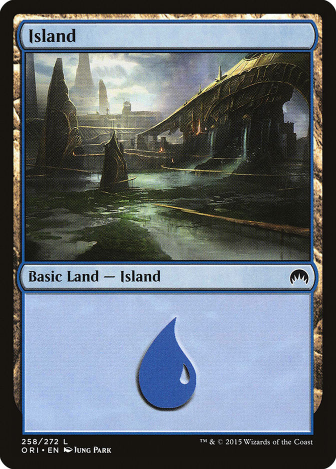 Island (258) [Magic Origins] MTG Single Magic: The Gathering | Red Claw Gaming