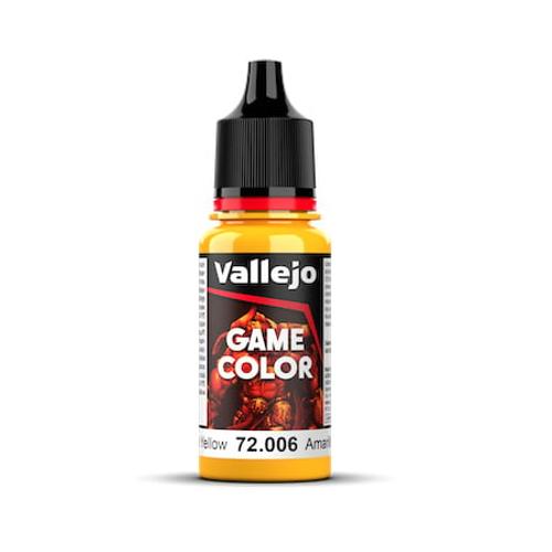 GAME COLOR 006-18ML. SUN YELLOW Vallejo Game Color Vallejo    | Red Claw Gaming