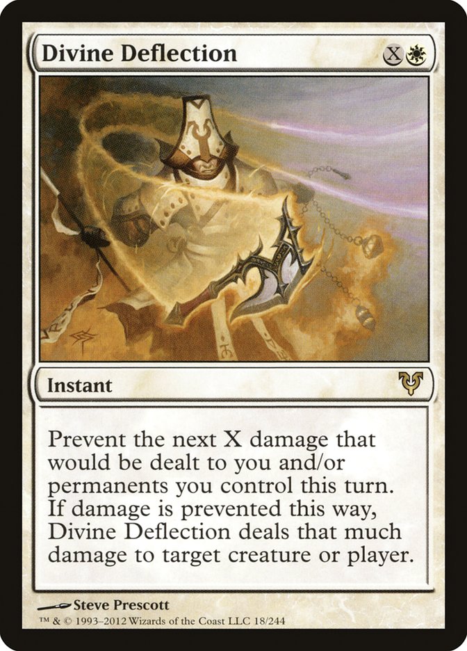Divine Deflection [Avacyn Restored] MTG Single Magic: The Gathering | Red Claw Gaming