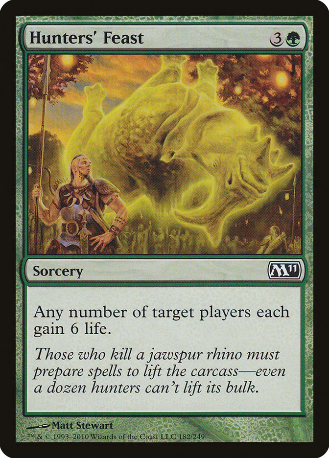 Hunters' Feast [Magic 2011] MTG Single Magic: The Gathering | Red Claw Gaming