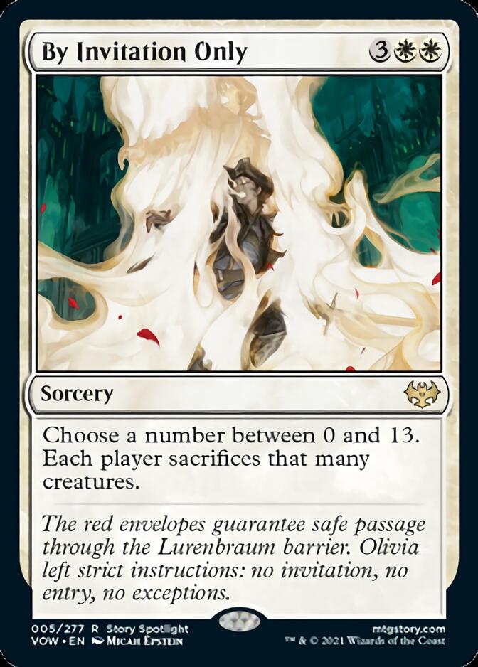 By Invitation Only [Innistrad: Crimson Vow] MTG Single Magic: The Gathering | Red Claw Gaming