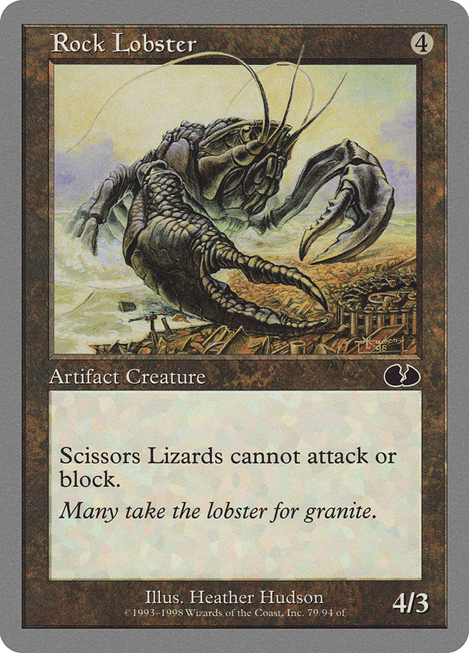 Rock Lobster [Unglued] MTG Single Magic: The Gathering | Red Claw Gaming