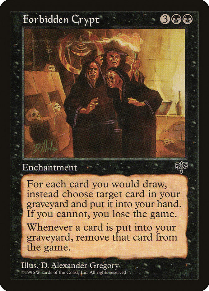 Forbidden Crypt [Mirage] MTG Single Magic: The Gathering | Red Claw Gaming