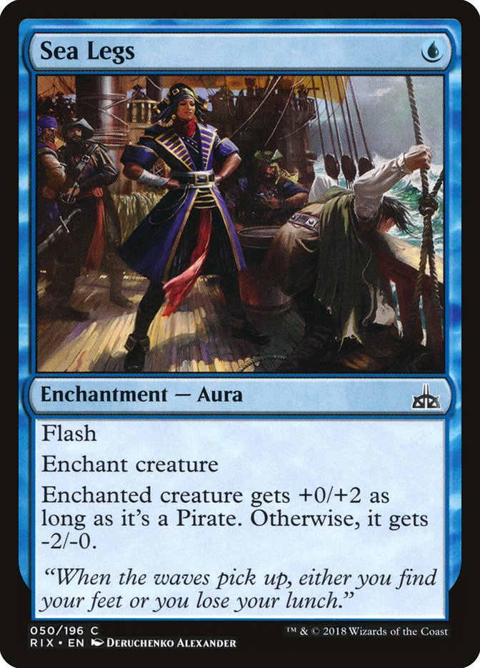 Sea Legs [Rivals of Ixalan] MTG Single Magic: The Gathering | Red Claw Gaming