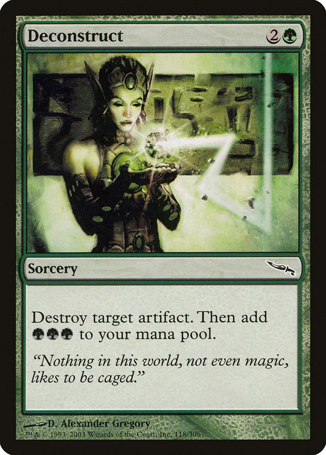 Deconstruct [Mirrodin] MTG Single Magic: The Gathering | Red Claw Gaming