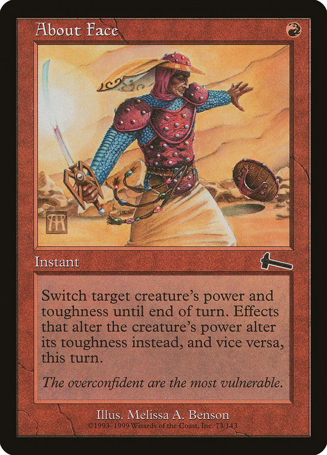 About Face [Urza's Legacy] MTG Single Magic: The Gathering | Red Claw Gaming