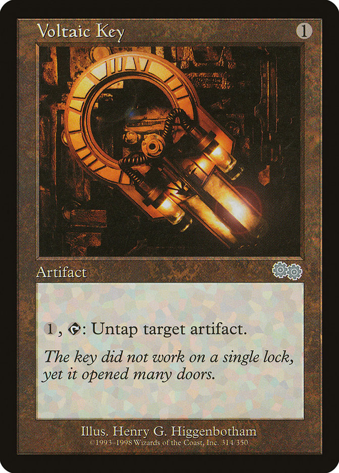 Voltaic Key [Urza's Saga] MTG Single Magic: The Gathering | Red Claw Gaming