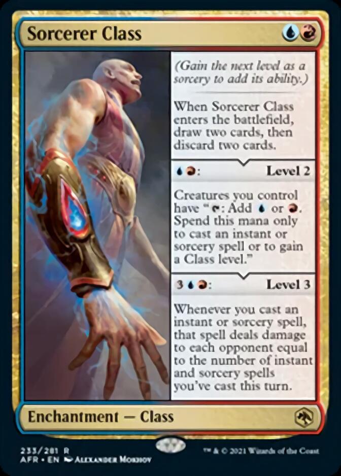 Sorcerer Class [Dungeons & Dragons: Adventures in the Forgotten Realms] MTG Single Magic: The Gathering | Red Claw Gaming
