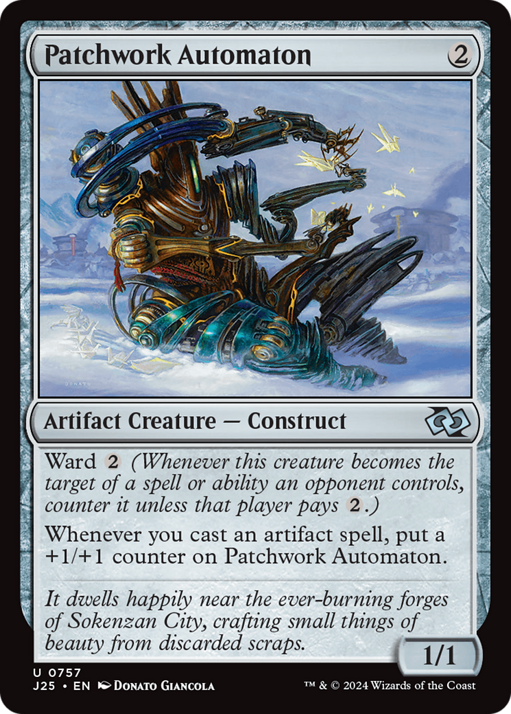Patchwork Automaton [Foundations Jumpstart] MTG Single Magic: The Gathering | Red Claw Gaming