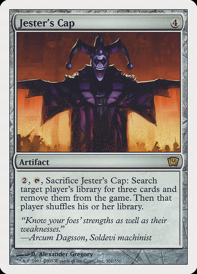 Jester's Cap [Ninth Edition] MTG Single Magic: The Gathering | Red Claw Gaming