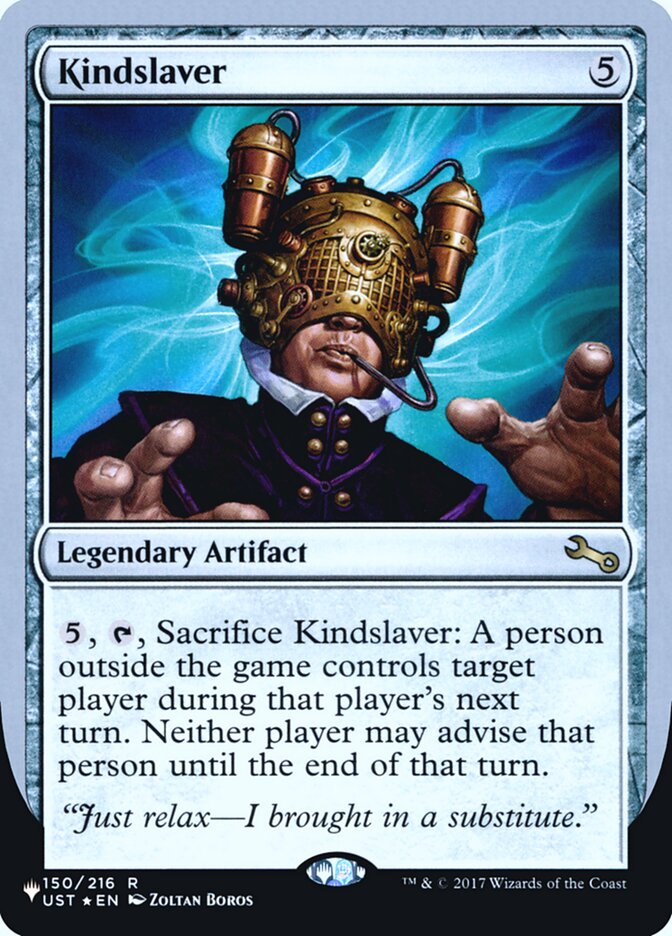 Kindslaver (Unfinity Foil Edition) [The List] MTG Single Magic: The Gathering | Red Claw Gaming