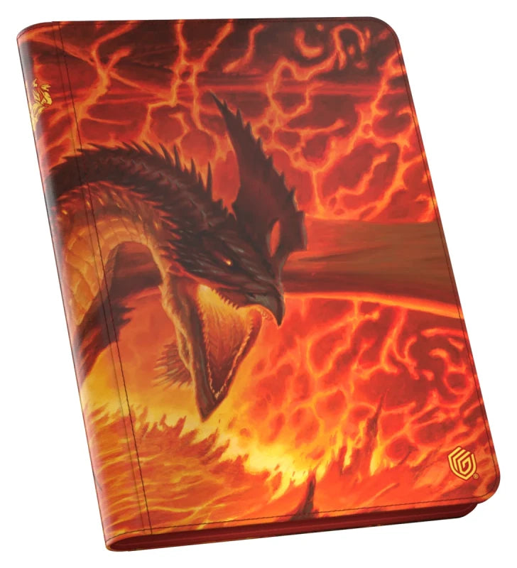 Zipfolio 360 Xenoskin Magic: The Gathering "Tarkir: Dragonstorm" - Magmatic Hellkite Binder Ultimate Guard | Red Claw Gaming