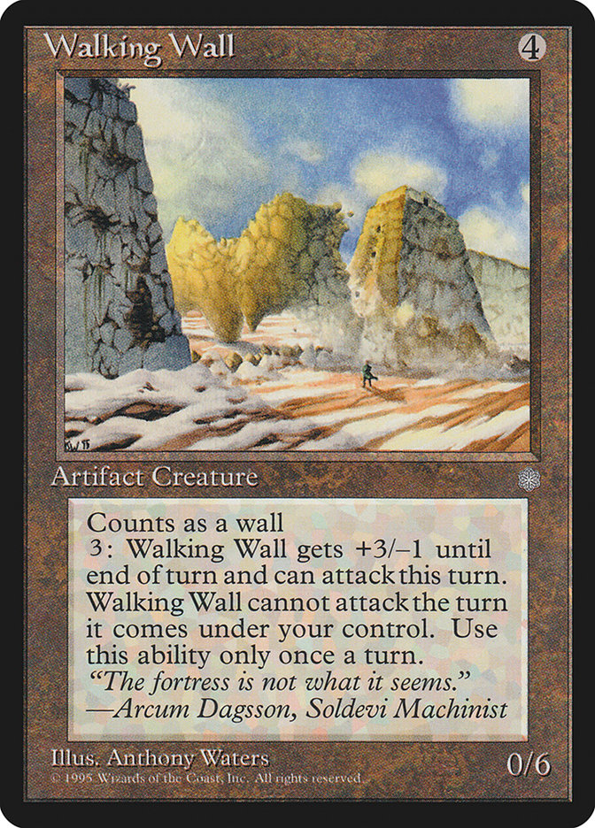 Walking Wall [Ice Age] MTG Single Magic: The Gathering | Red Claw Gaming