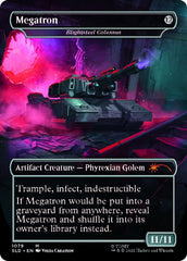 Blightsteel Colossus - Megatron (Borderless) [Secret Lair Drop Series] MTG Single Magic: The Gathering | Red Claw Gaming