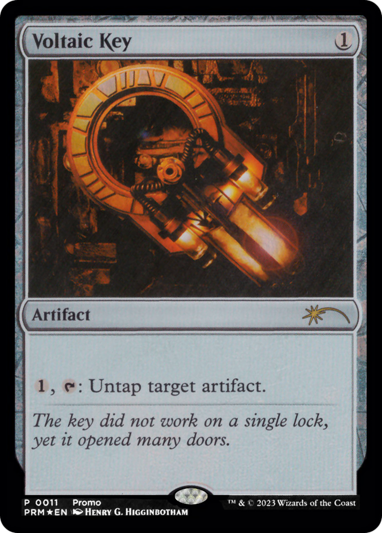 Voltaic Key (Graphic Novel Insert) [Media Promos] MTG Single Magic: The Gathering | Red Claw Gaming