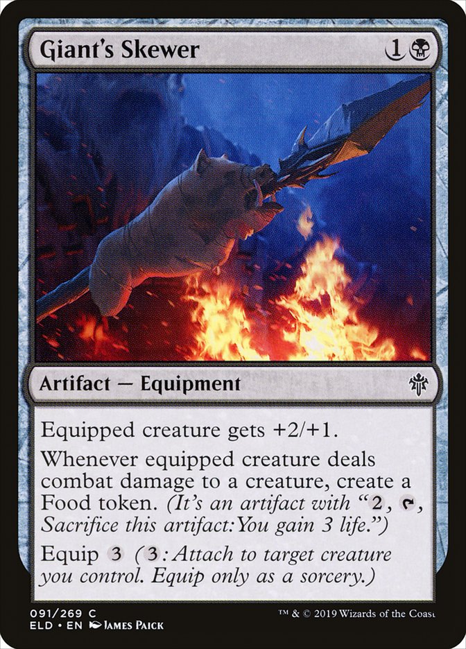 Giant's Skewer [Throne of Eldraine] MTG Single Magic: The Gathering | Red Claw Gaming