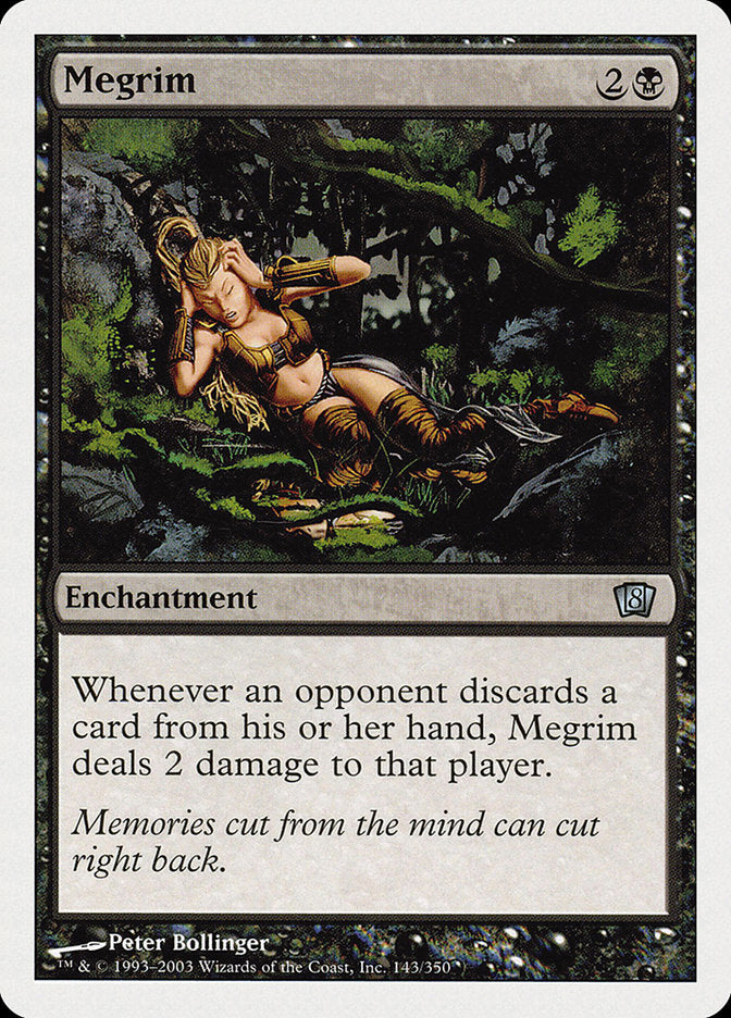 Megrim [Eighth Edition] MTG Single Magic: The Gathering | Red Claw Gaming