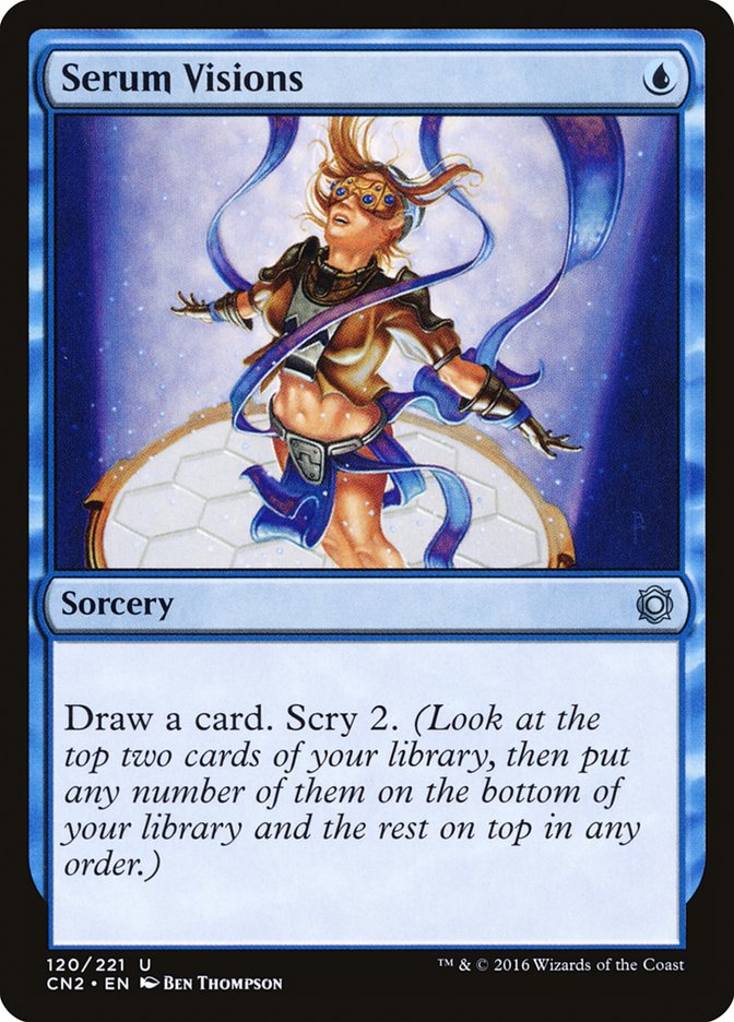 Serum Visions [Conspiracy: Take the Crown] MTG Single Magic: The Gathering | Red Claw Gaming