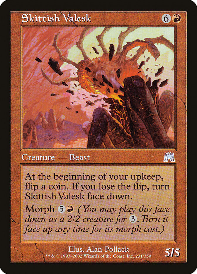 Skittish Valesk [Onslaught] MTG Single Magic: The Gathering | Red Claw Gaming