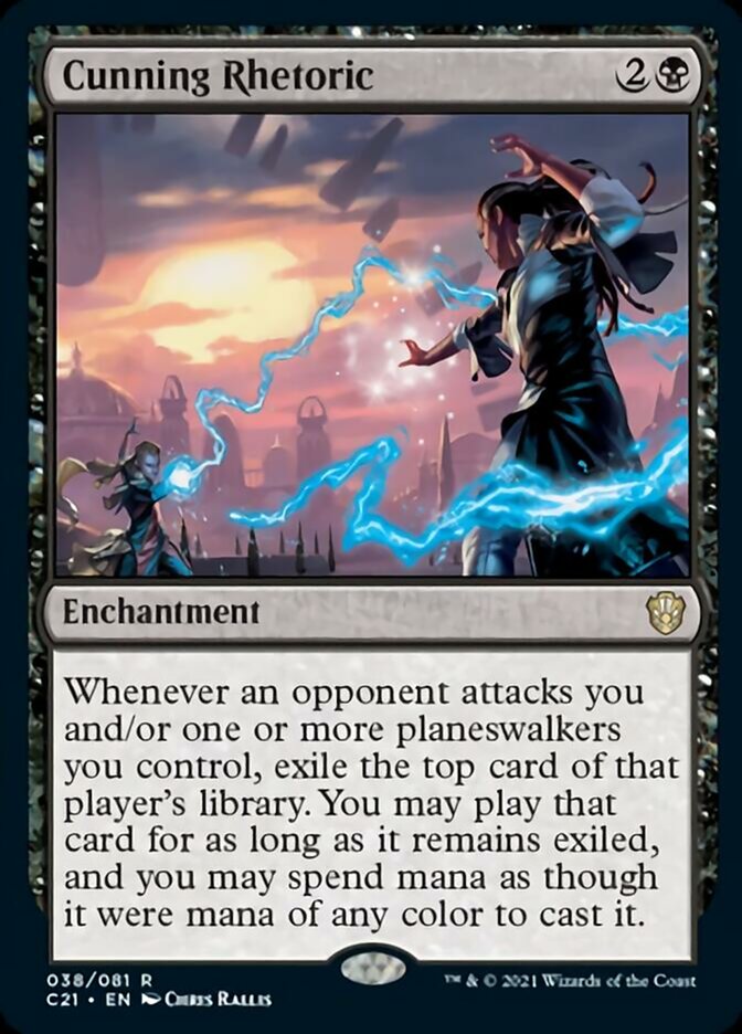 Cunning Rhetoric [Commander 2021] MTG Single Magic: The Gathering | Red Claw Gaming