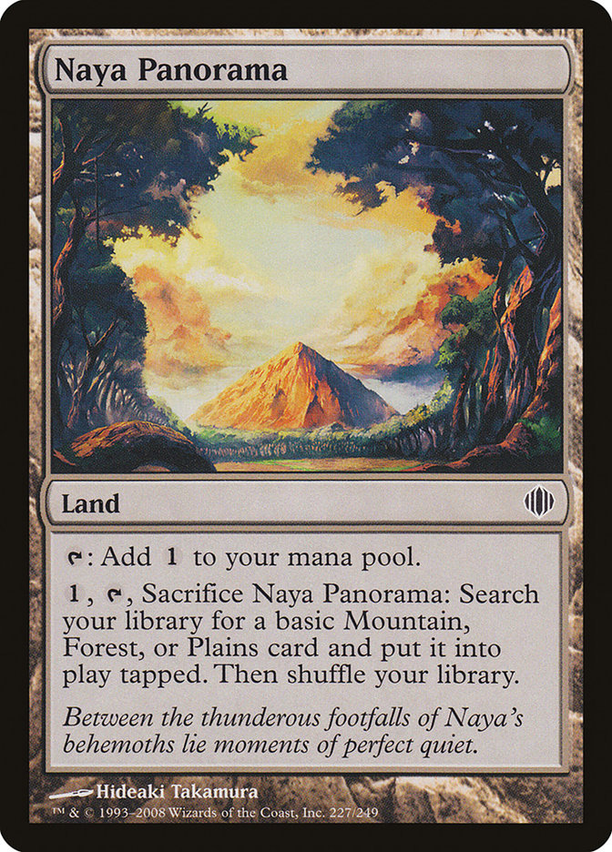 Naya Panorama [Shards of Alara] MTG Single Magic: The Gathering | Red Claw Gaming