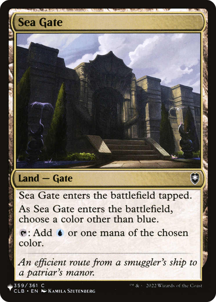 Sea Gate [The List] MTG Single Magic: The Gathering | Red Claw Gaming