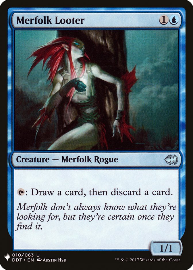Merfolk Looter [Mystery Booster] MTG Single Magic: The Gathering | Red Claw Gaming