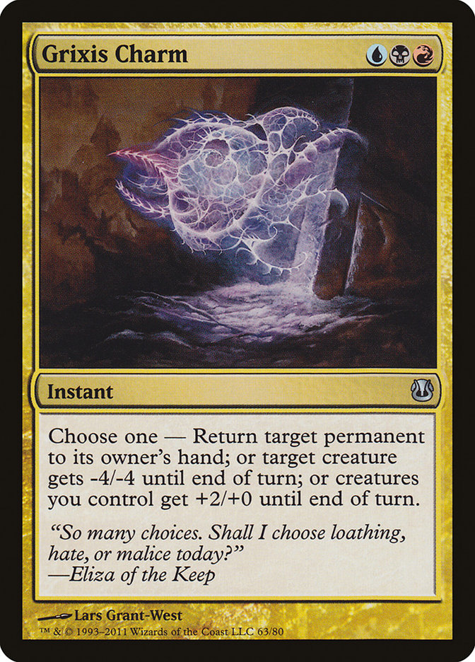 Grixis Charm [Duel Decks: Ajani vs. Nicol Bolas] MTG Single Magic: The Gathering | Red Claw Gaming