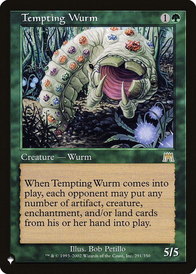Tempting Wurm [The List] MTG Single Magic: The Gathering | Red Claw Gaming