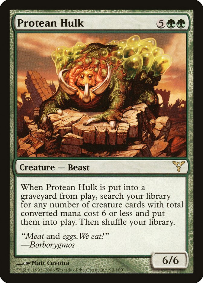 Protean Hulk [Dissension] MTG Single Magic: The Gathering | Red Claw Gaming