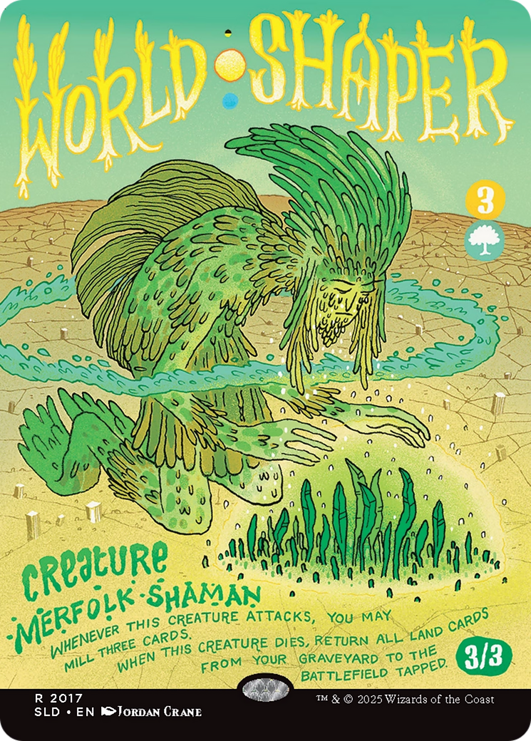 World Shaper (Rainbow Foil) [Secret Lair Drop Series] MTG Single Magic: The Gathering | Red Claw Gaming