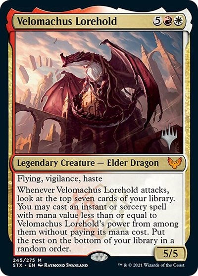 Velomachus Lorehold (Promo Pack) [Strixhaven: School of Mages Promos] MTG Single Magic: The Gathering | Red Claw Gaming