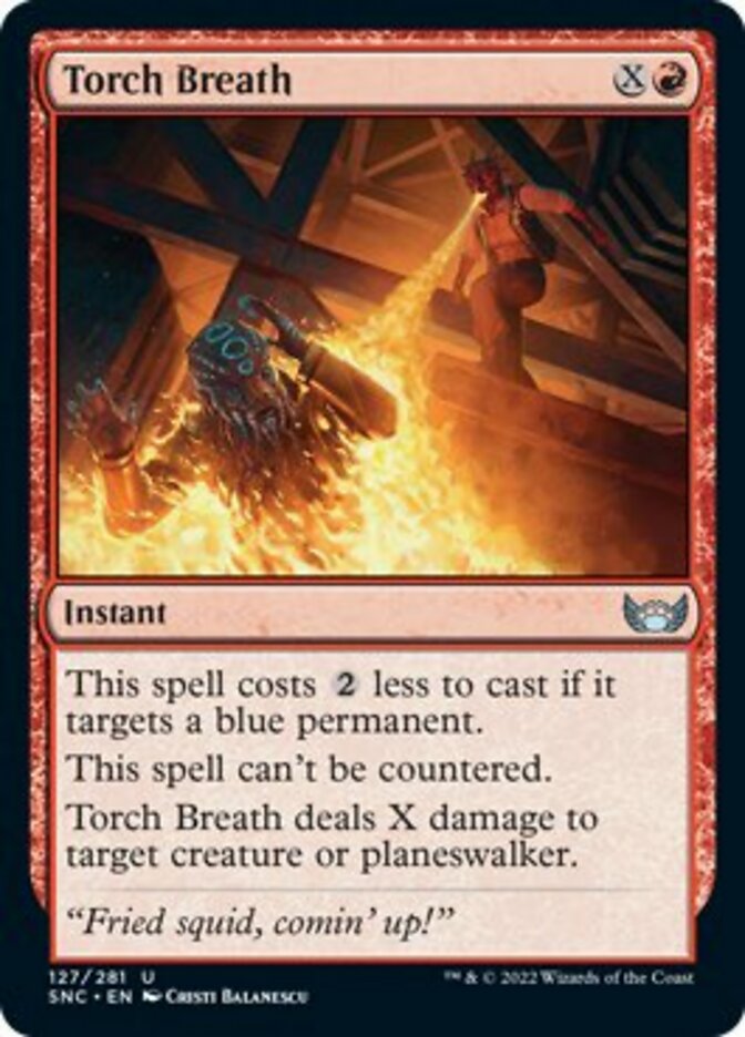 Torch Breath [Streets of New Capenna] MTG Single Magic: The Gathering | Red Claw Gaming
