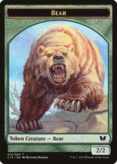 Bear // Spider Double-Sided Token [Commander 2015 Tokens] MTG Single Magic: The Gathering | Red Claw Gaming