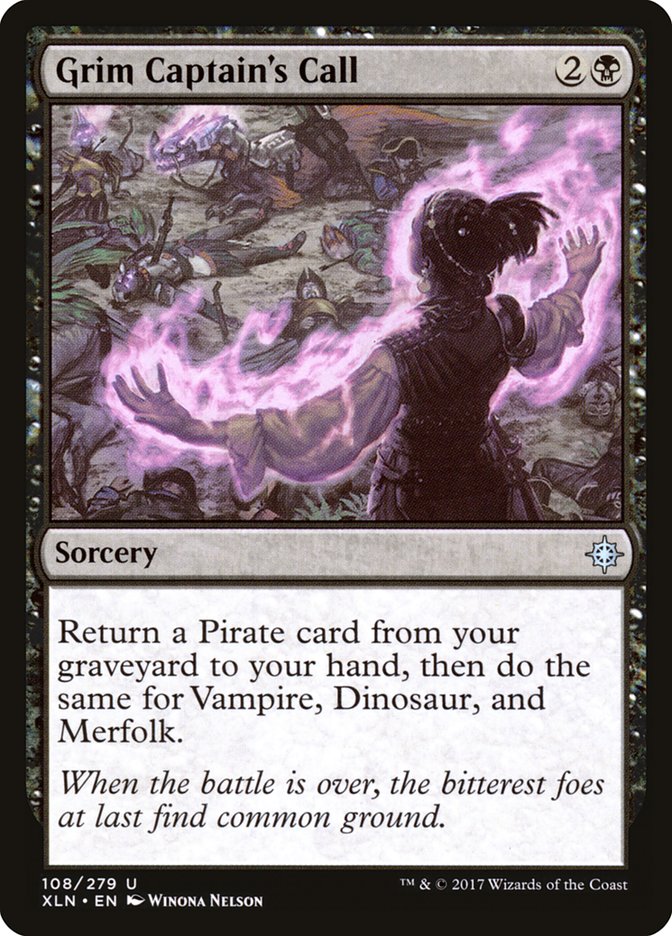 Grim Captain's Call [Ixalan] MTG Single Magic: The Gathering | Red Claw Gaming