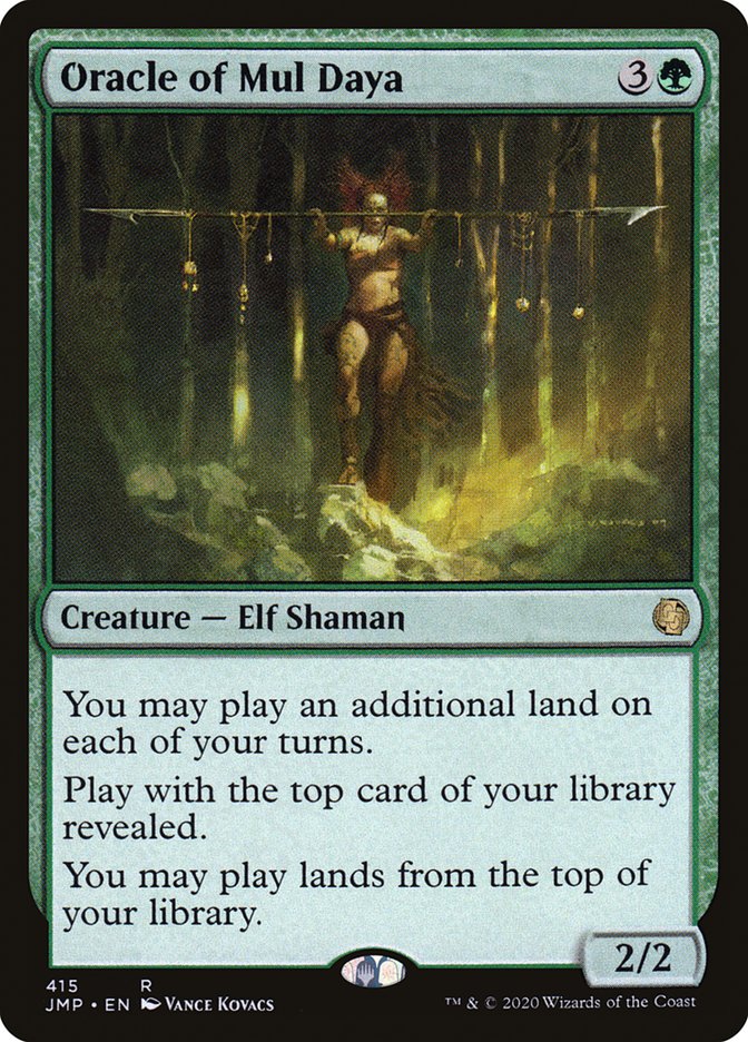 Oracle of Mul Daya [Jumpstart] MTG Single Magic: The Gathering | Red Claw Gaming