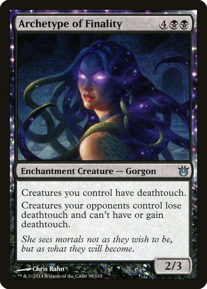 Archetype of Finality [Born of the Gods] MTG Single Magic: The Gathering | Red Claw Gaming