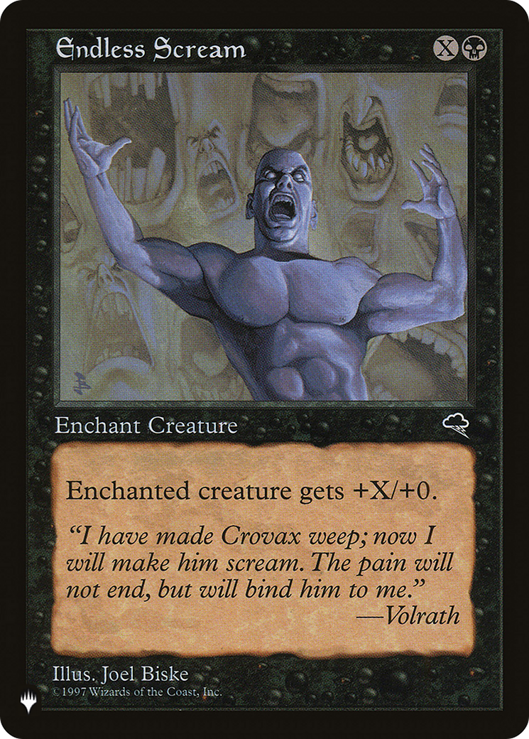 Endless Scream [The List] MTG Single Magic: The Gathering | Red Claw Gaming