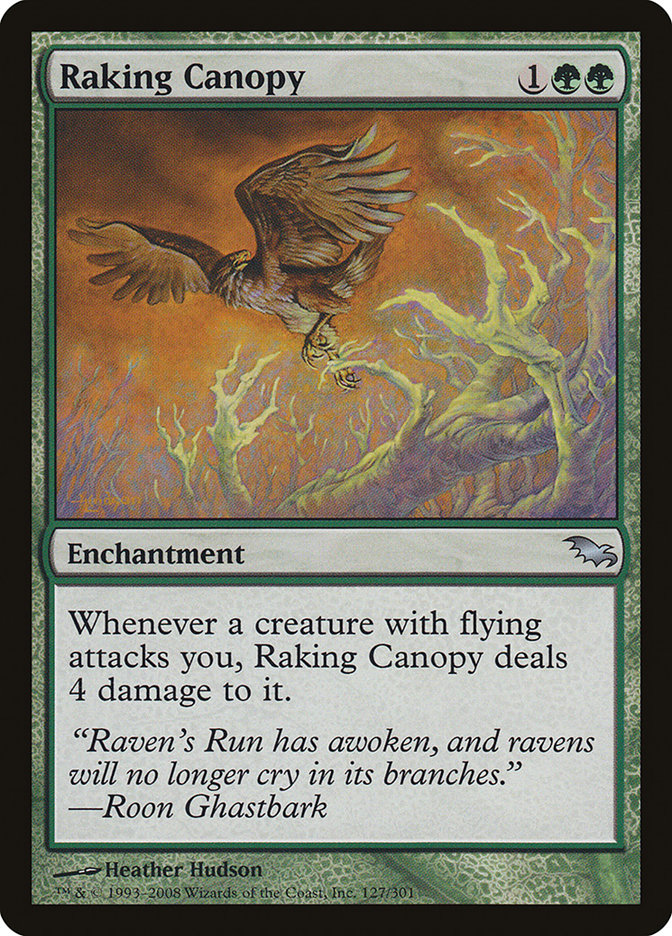 Raking Canopy [Shadowmoor] MTG Single Magic: The Gathering | Red Claw Gaming